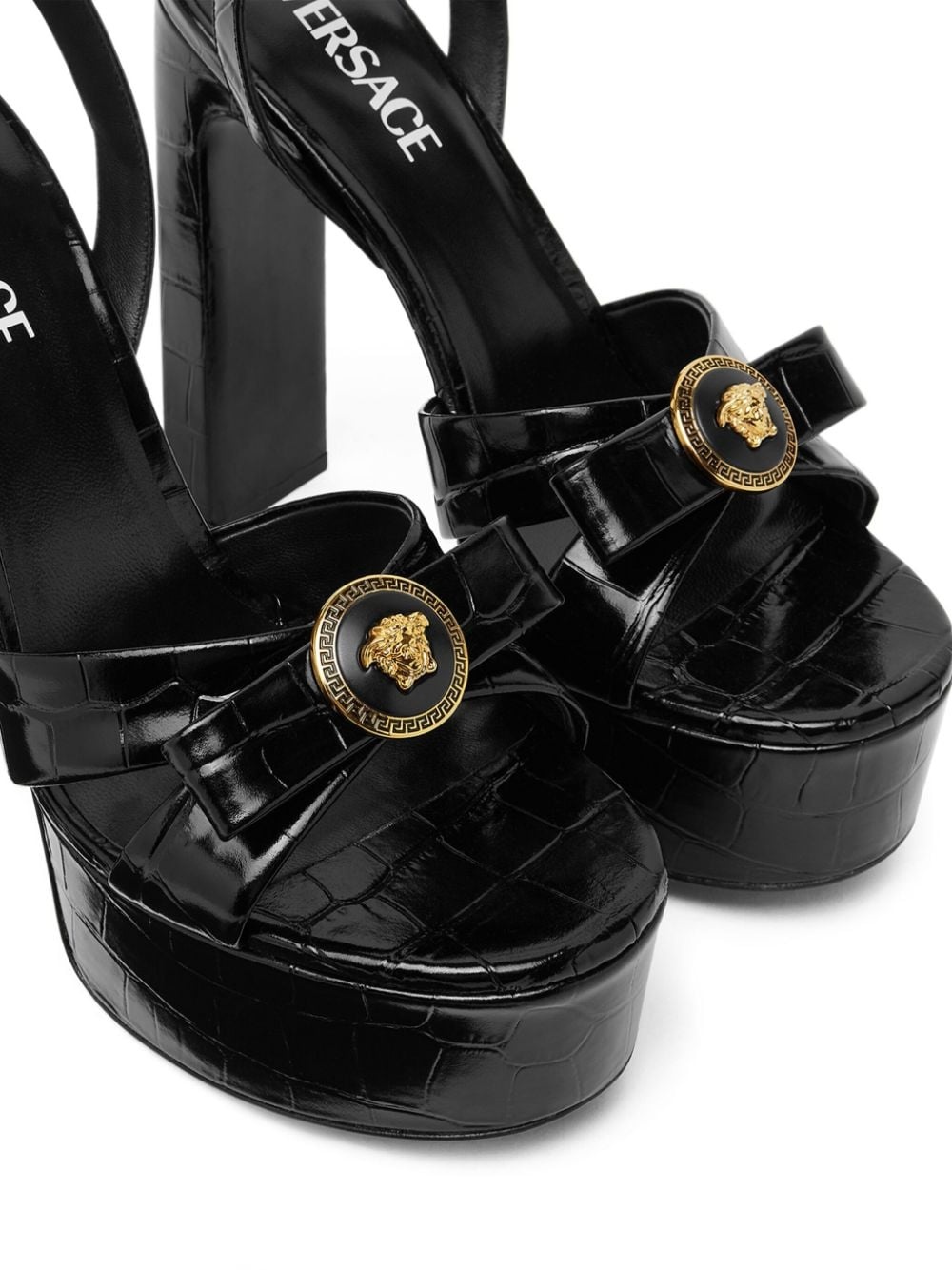 140mm Gianni Ribbon sandals - 4