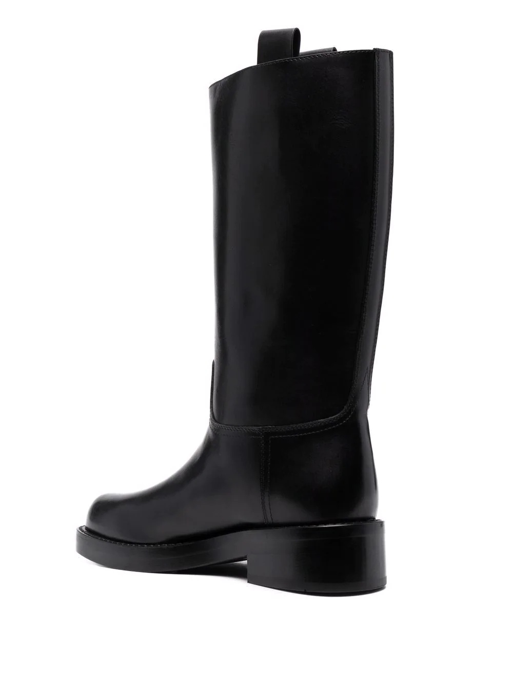 square-toe mid-calf boots - 3