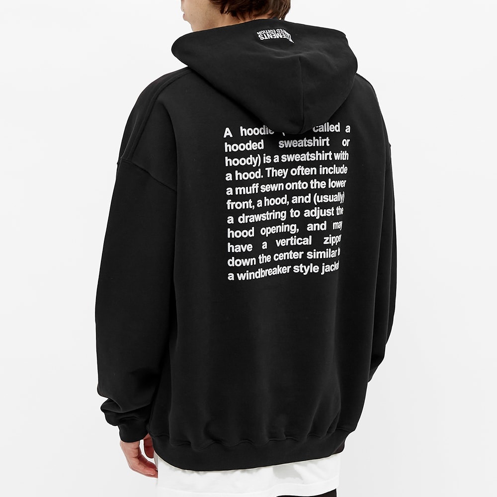 VETEMENTS Definition Hoody - 5