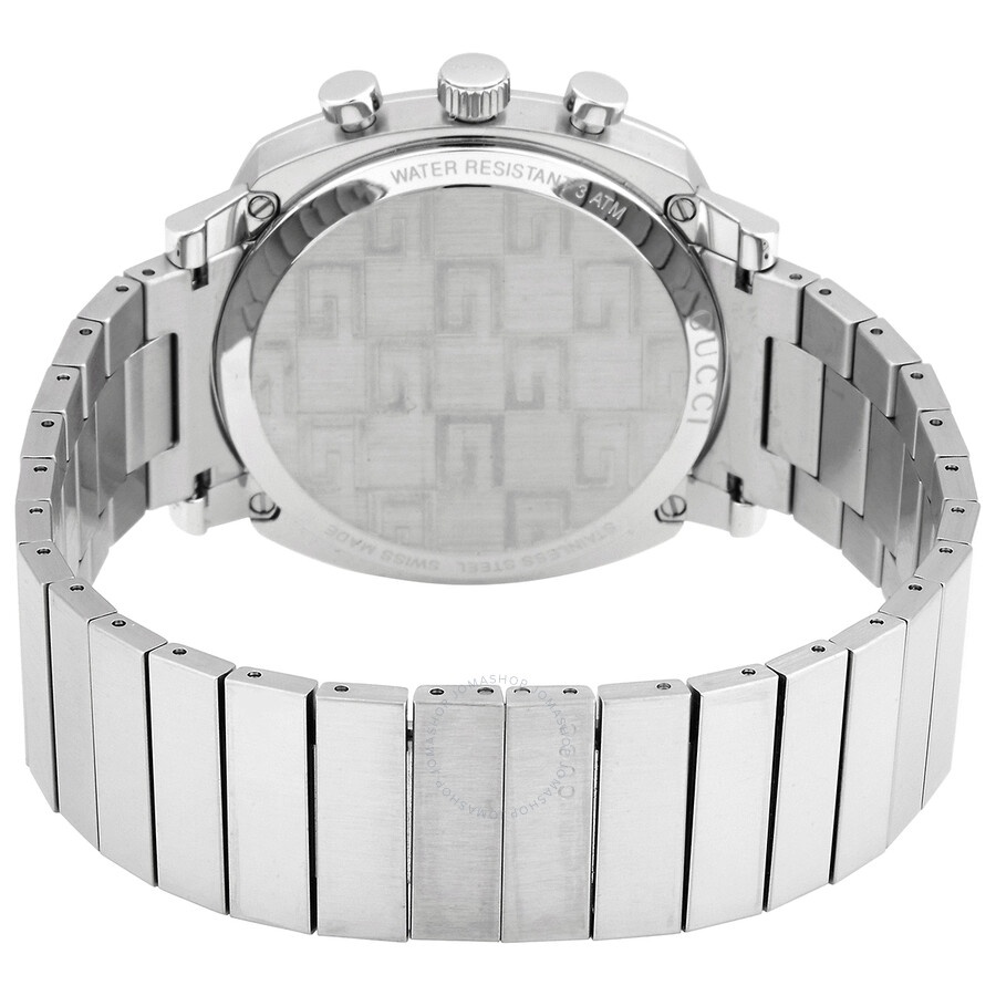 Gucci Grip Chronograph Quartz Silver Dial Men's Watch YA157302 - 3