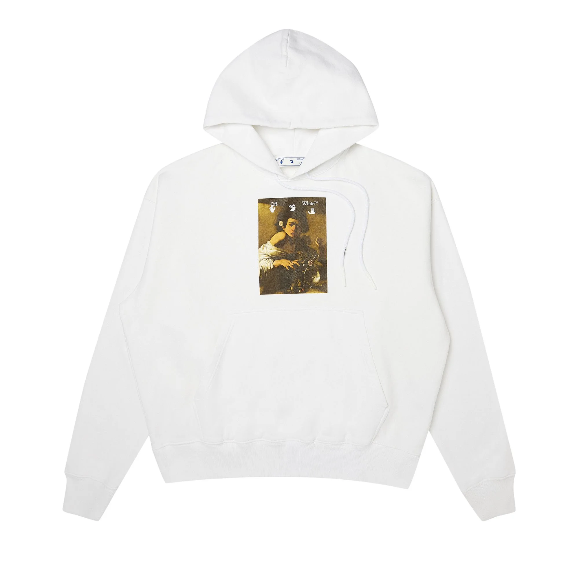 Off-White Caravaggio Boy Skate Hoodie 'White/Multicolor' - 1