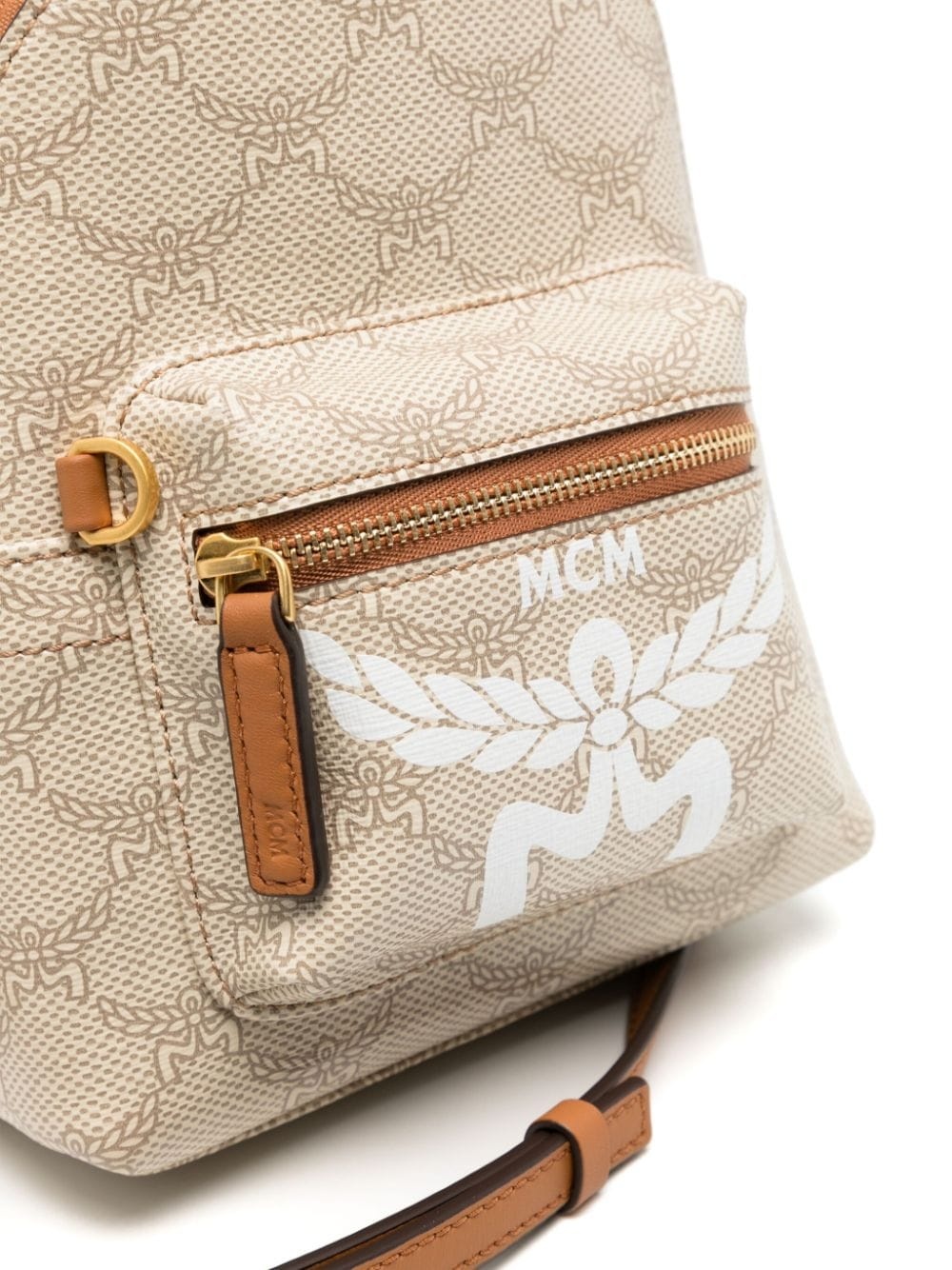 small Stark Lauretos monogram backpack - 3