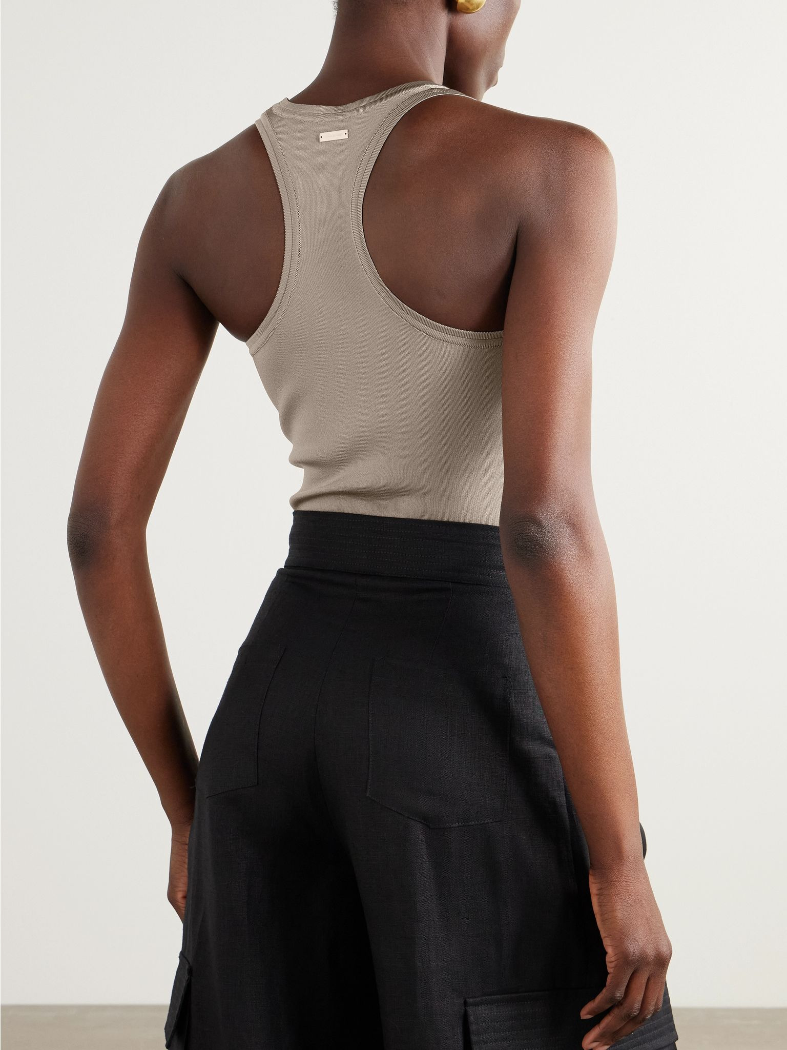 Ballet knitted bodysuit Gray - 4