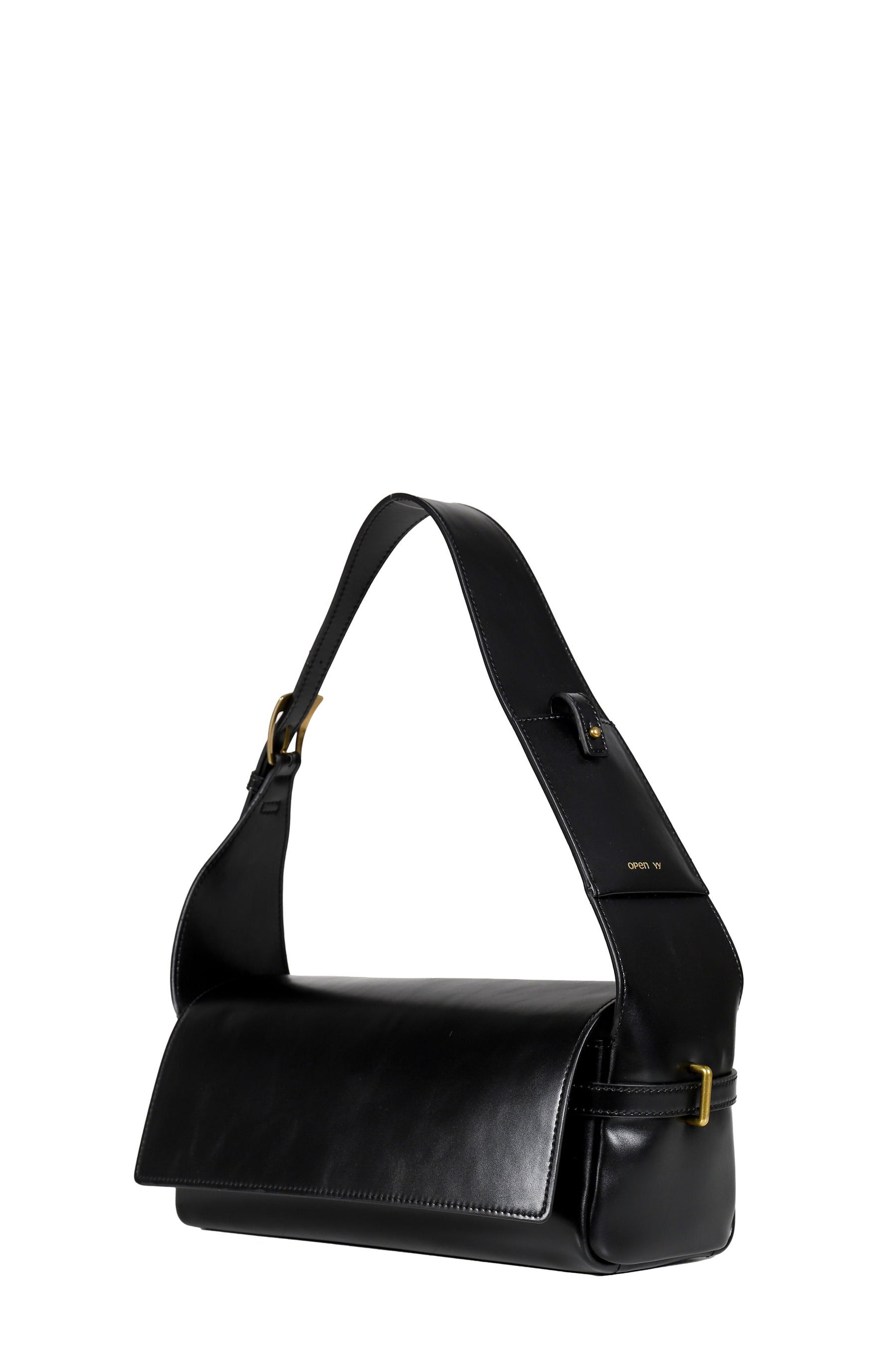 SUEDE BELTING DUFFLE BAG / BLK - 4