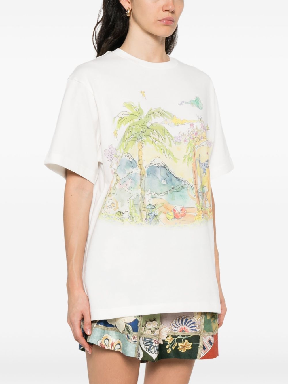graphic-print T-shirt - 3