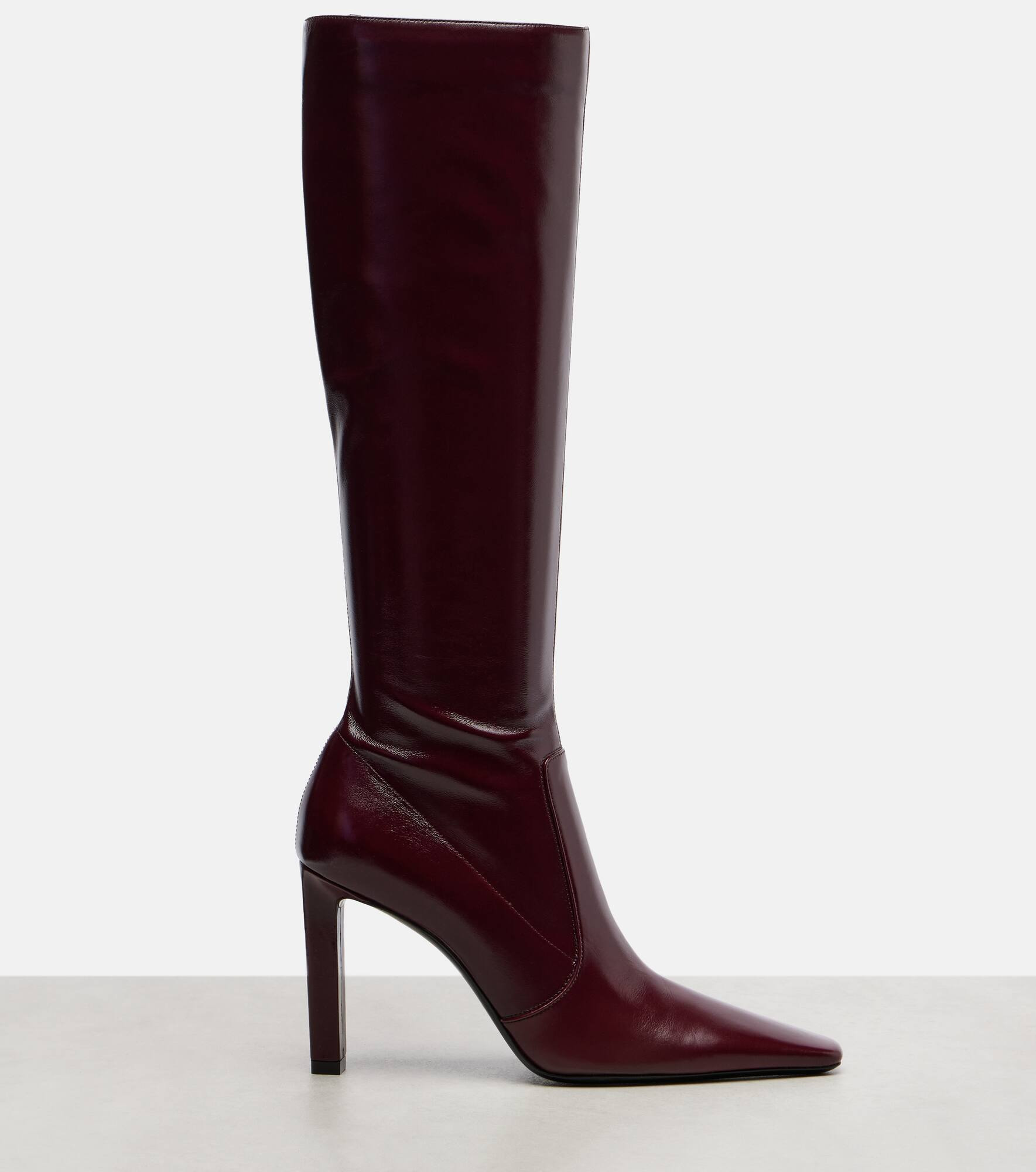 Francoise 95 leather knee-high boots - 4