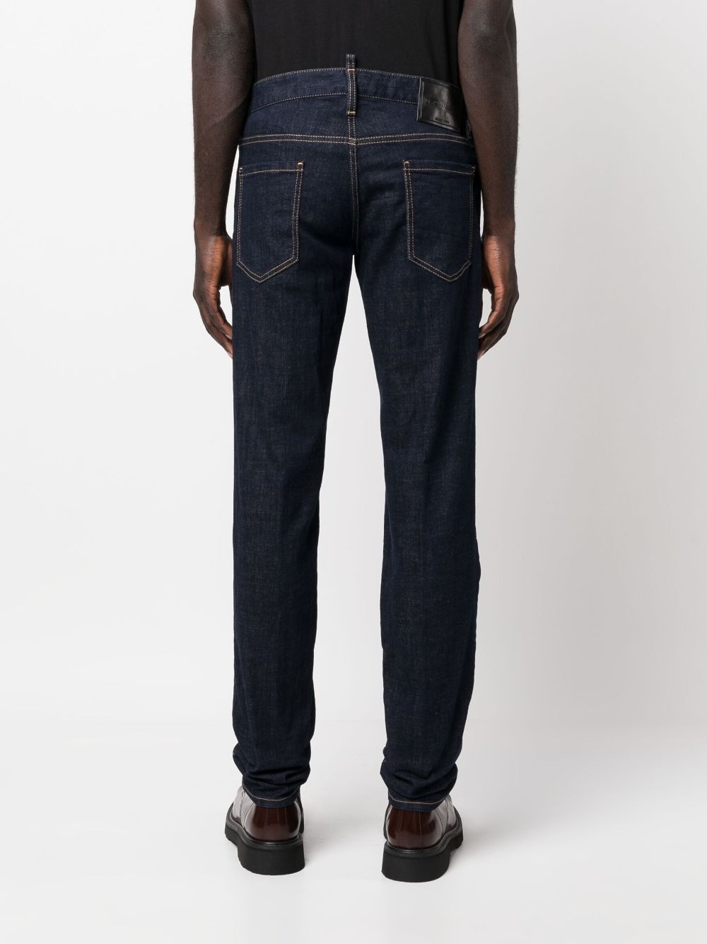 straight-leg denim jeans - 4