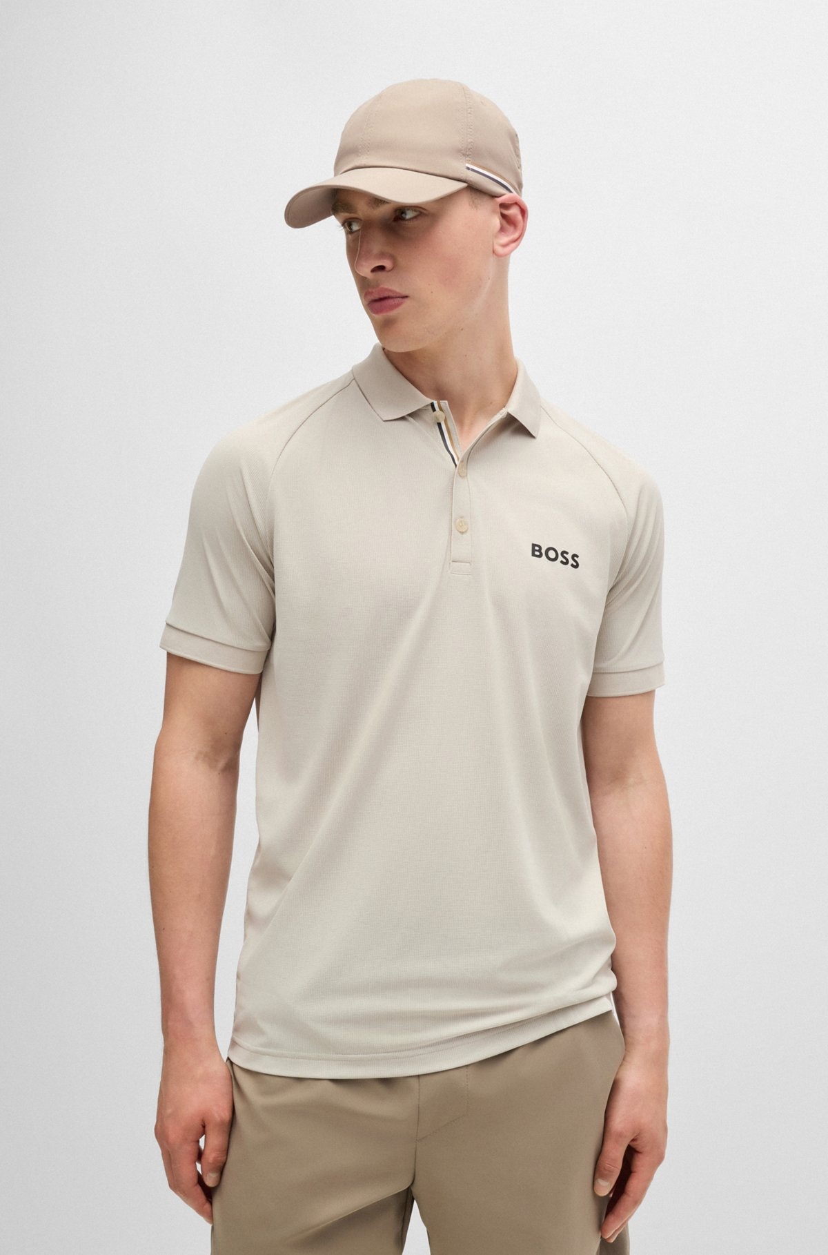 BOSS X MATTEO BERRETTINI WATER-REPELLENT CAP WITH SIGNATURE DETAILS - 5