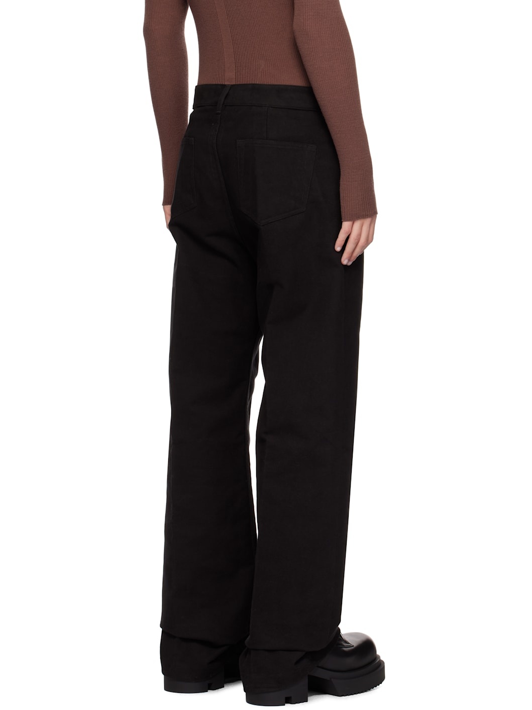 Black Porterville Geth Jeans - 3