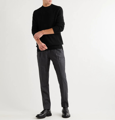 Sunspel + Ian Fleming Mélange Cashmere and Cotton-Blend Sweater outlook