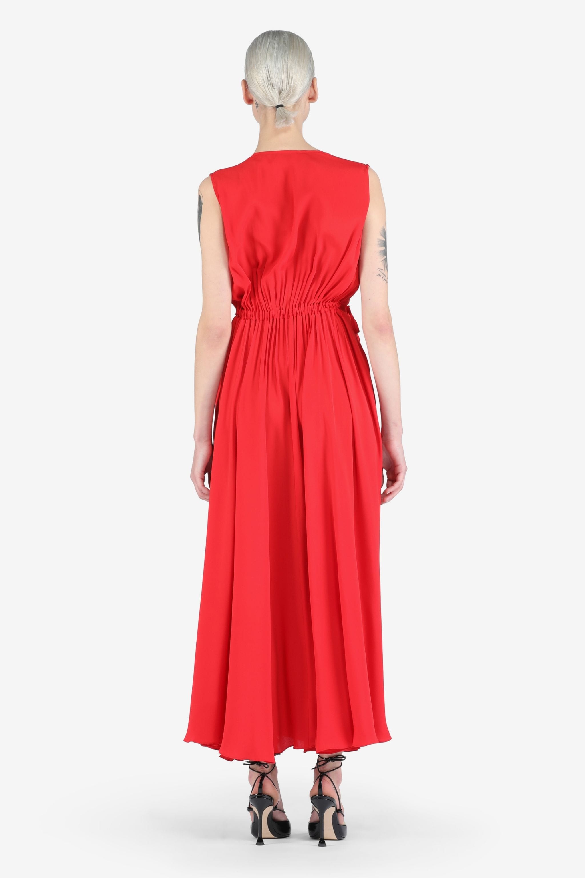 GATHERED MAXI DRESS - 2