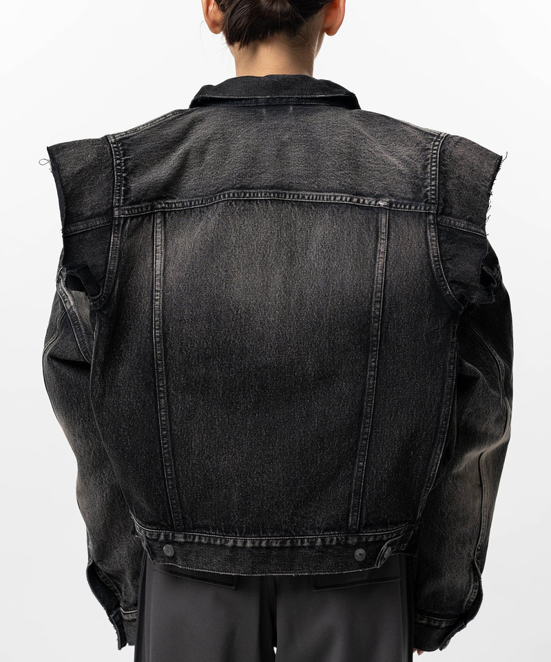 Vest Combined Denim Jacket 7