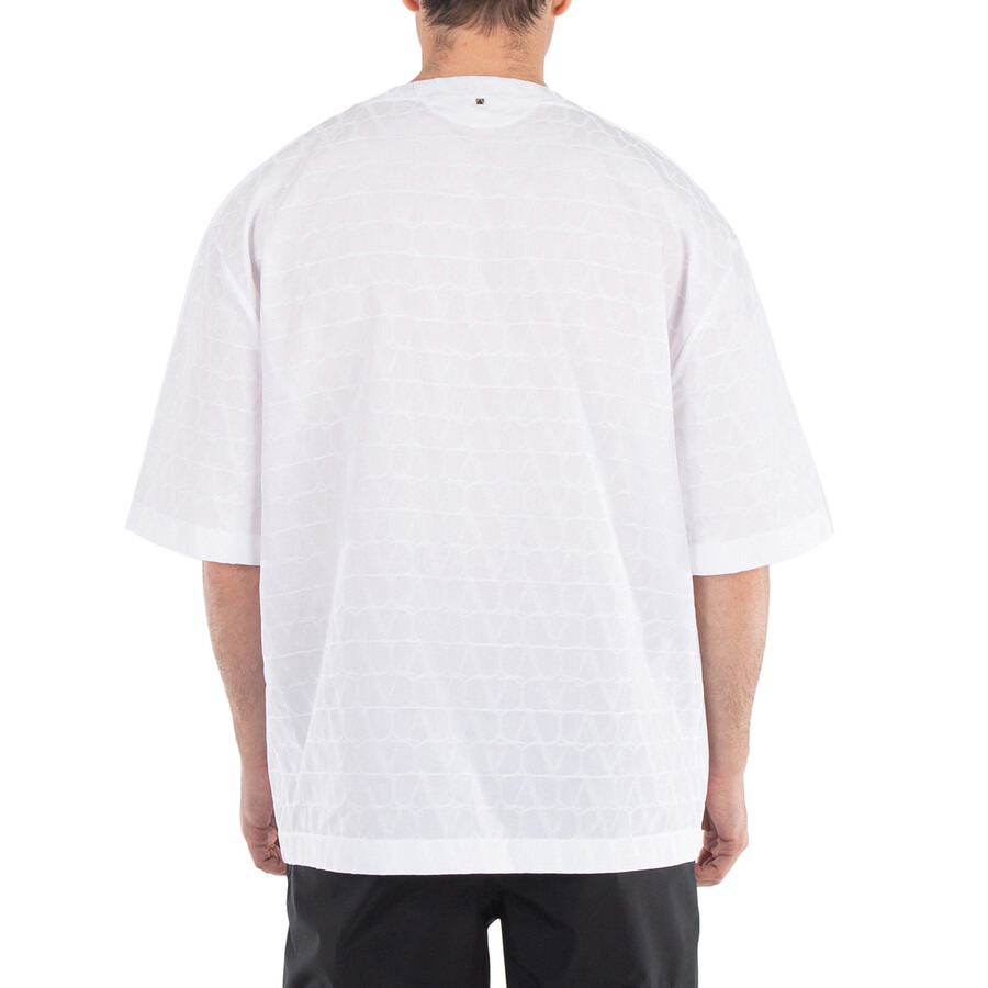 Valentino Garavani Toile Iconographe Crewneck Short-Sleeved T-Shirt - 4