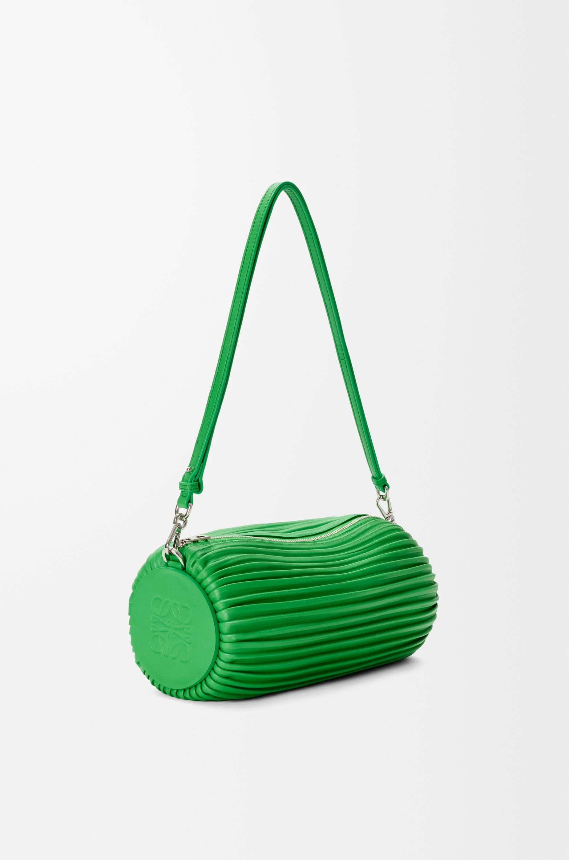 Bracelet Pouch in pleated nappa lambskin - 1
