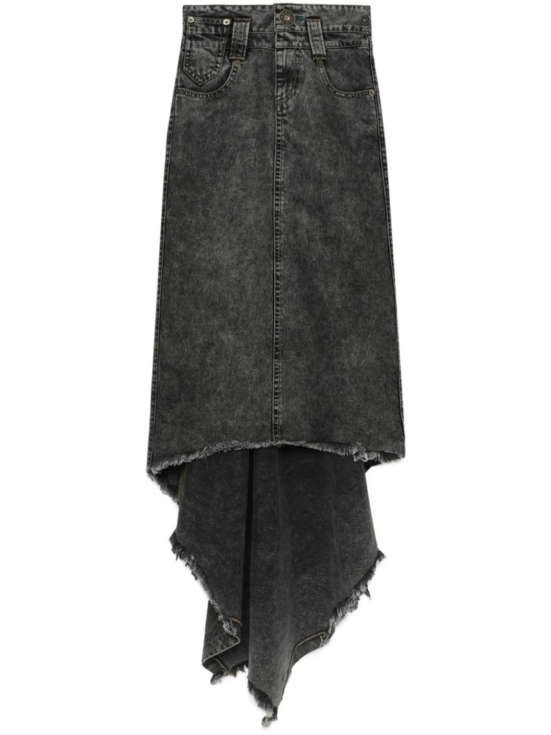 asymmetric maxi skirt 1