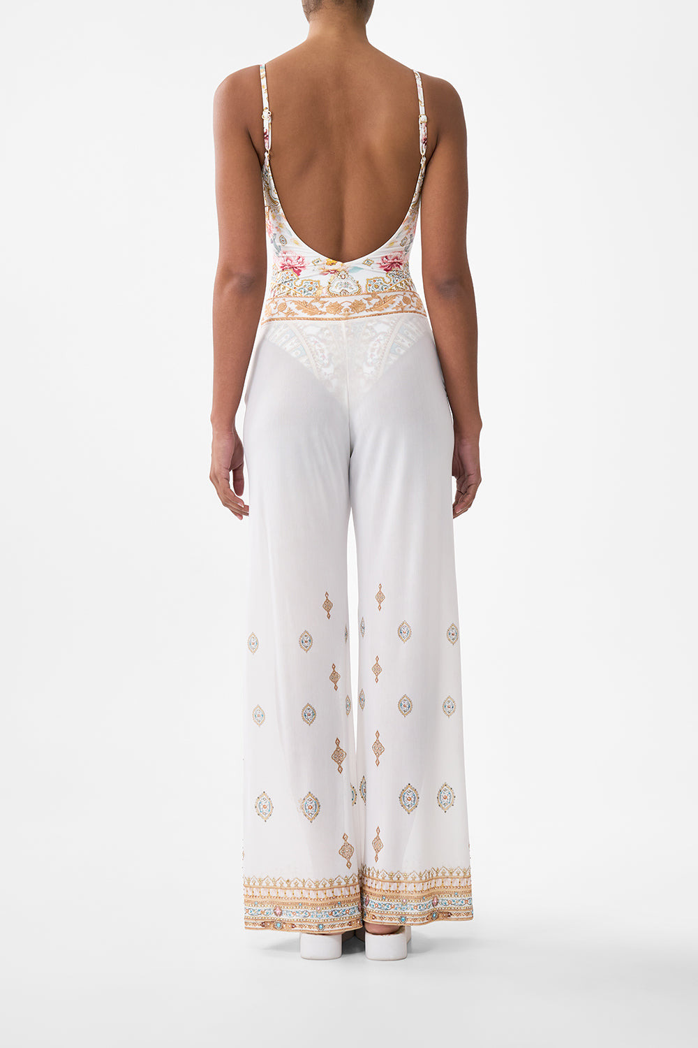MESH STRAIGHT LEG BEACH PANT - 3