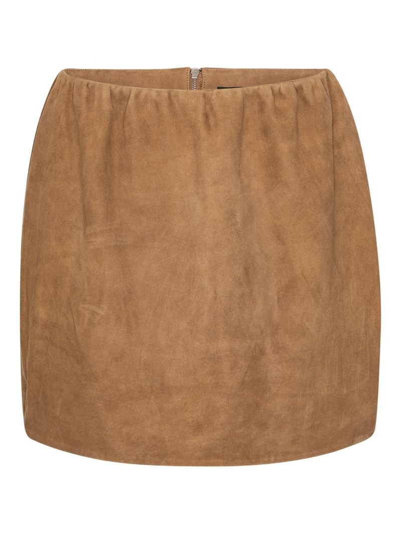 suede mini skirt 1