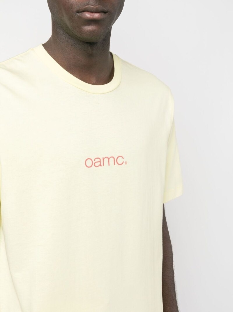 logo-print cotton t-shirt - 5