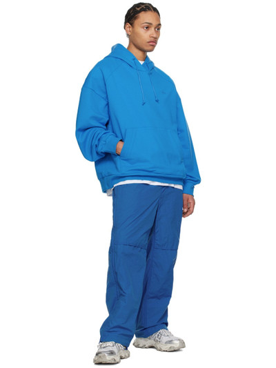 Juun.J Blue Side Zip Trousers