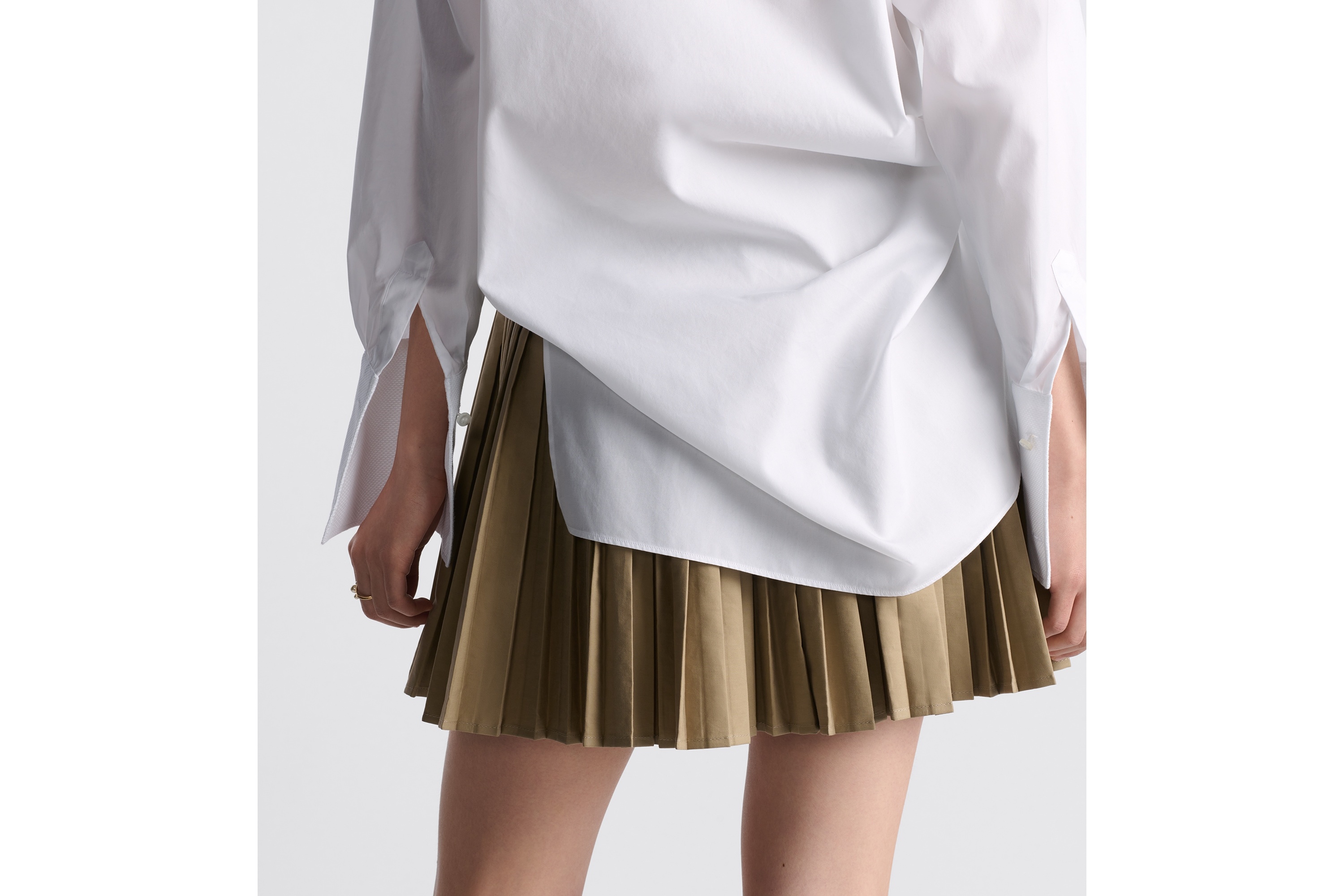 Pleated Miniskirt - 5