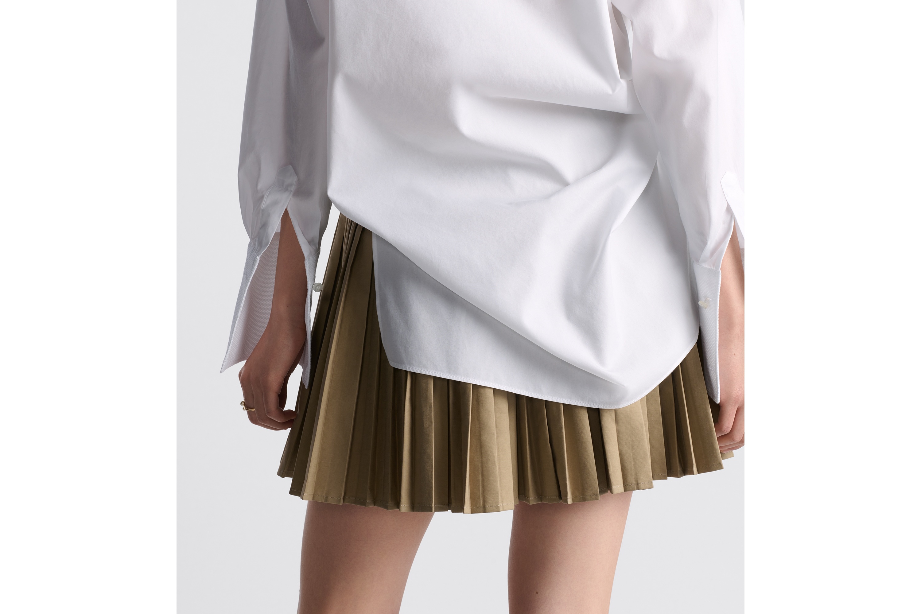 Pleated Miniskirt - 5