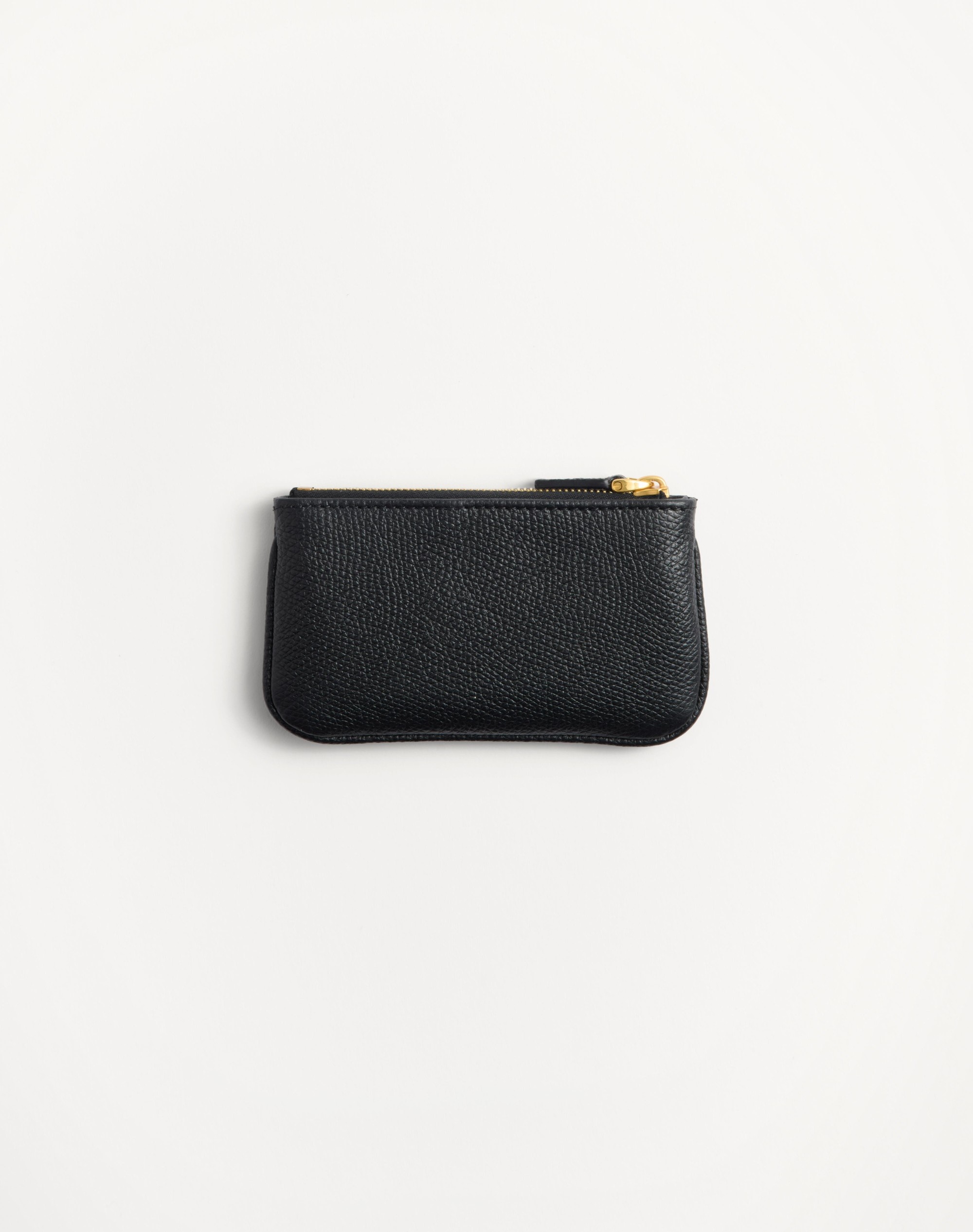 VLOGO SIGNATURE GRAINY CALFSKIN KEY RING - 3