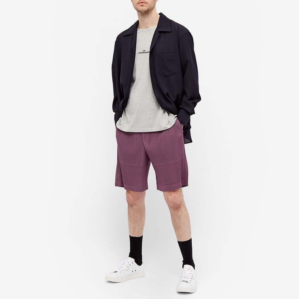 Homme Plissé Issey Miyake Colourful Mesh Pleated Shorts - 6