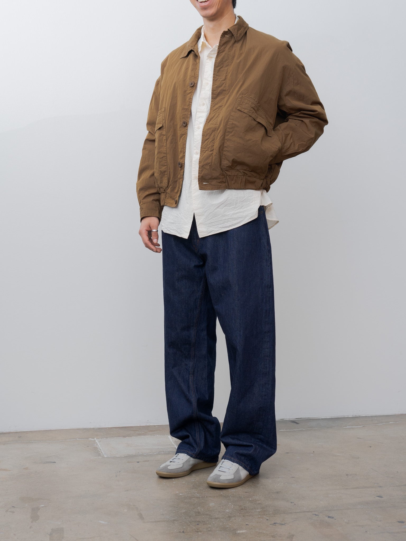 Waga Short Sleeve Shirt L COT - Natural - 5