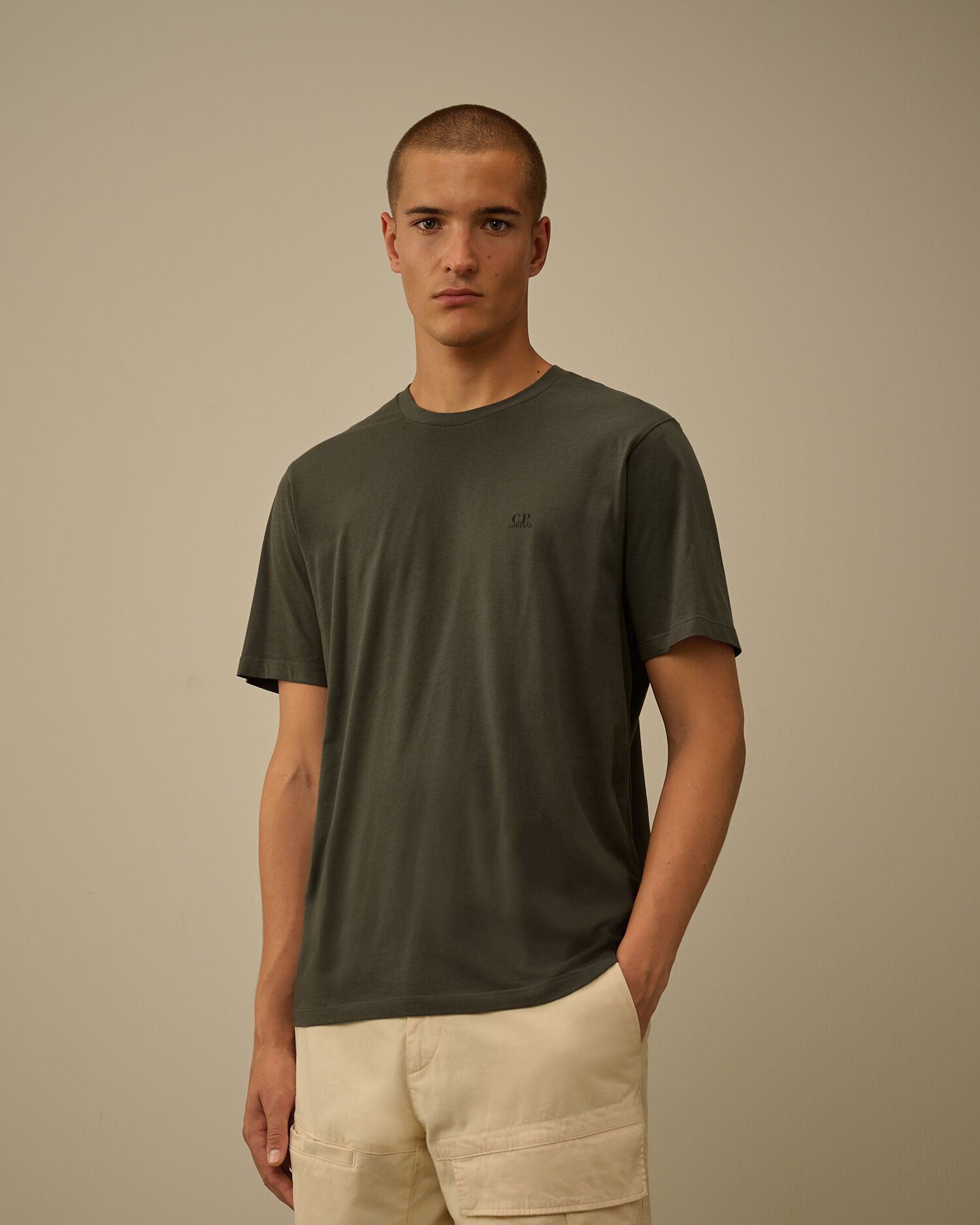 30/1 Jersey Short Sleeve Goggle T-Shirt - 4