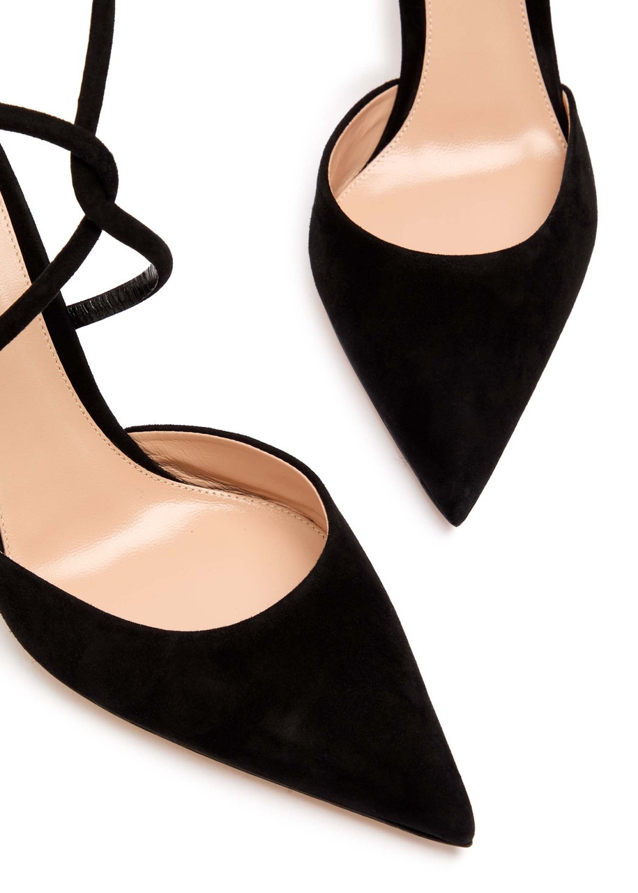 Gianvito Rossi 85 Suede Pumps - 3