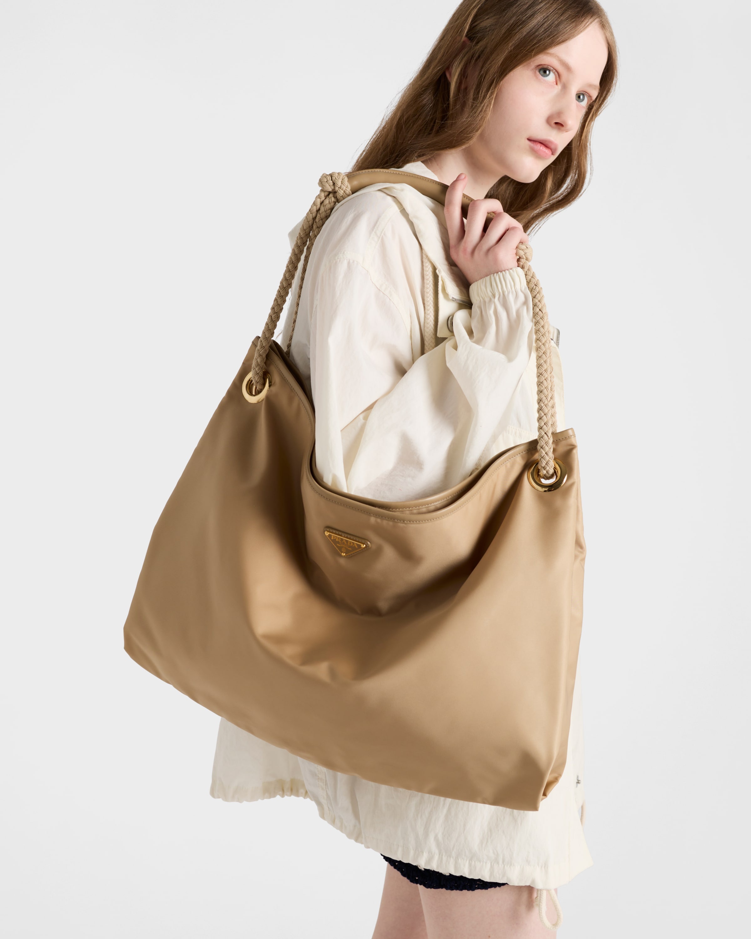 Prada Mariner large Re-Nylon shoulder bag - 7