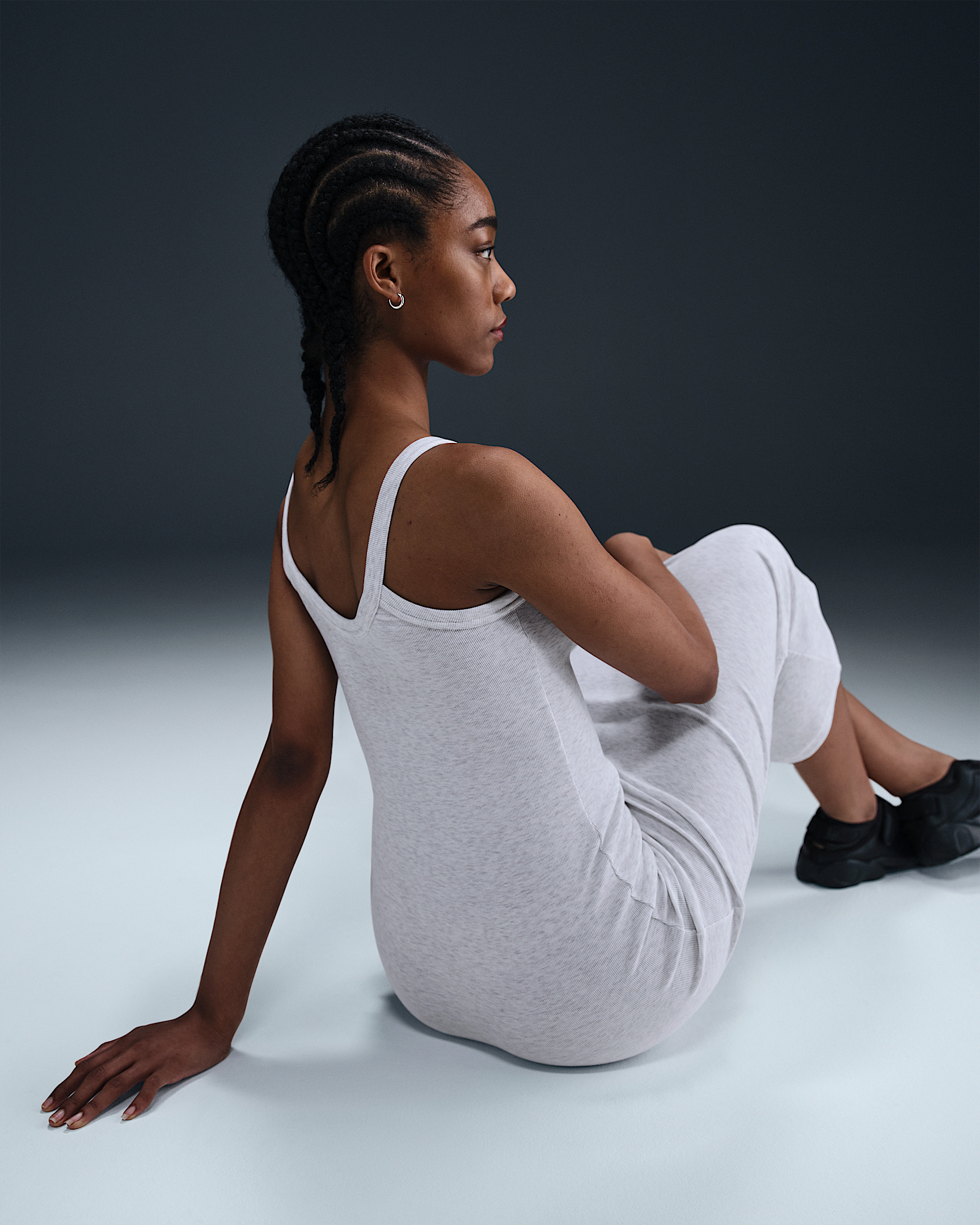 Nike Sportswear Chill Knit Women's Tight Mini-Rib Tank Dress - 3