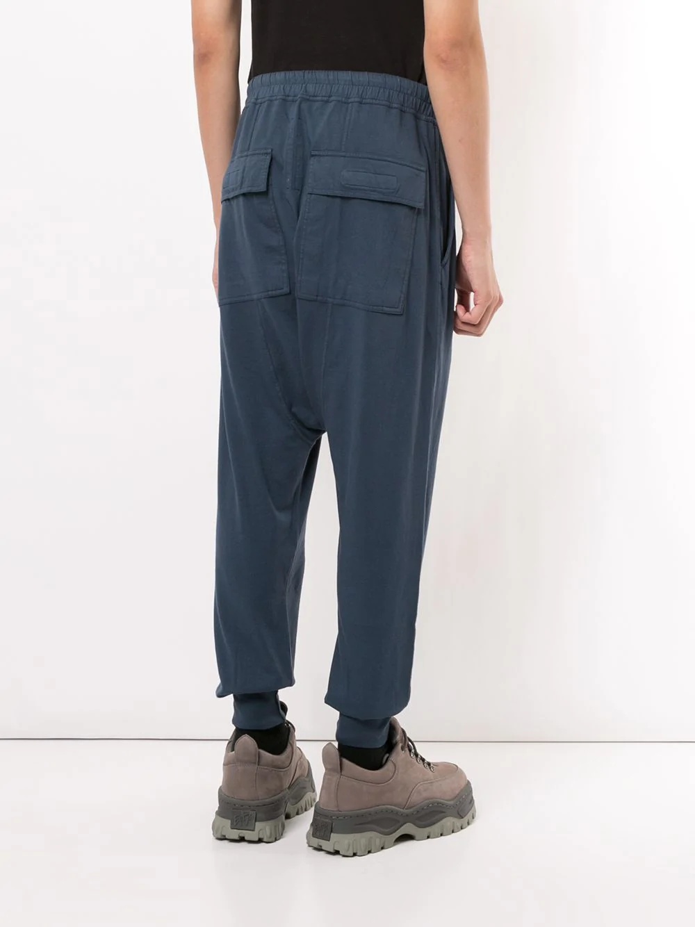 fitted-hem track pants - 4