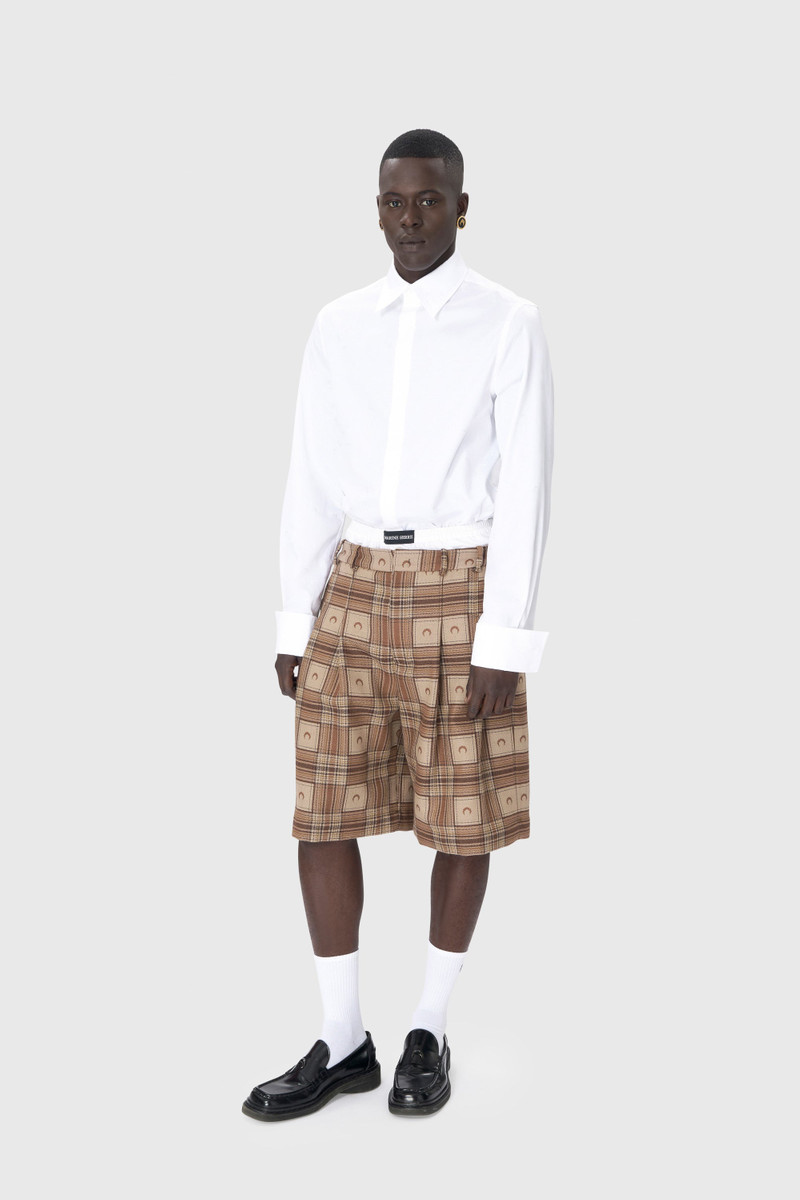 Moon Checks Jacquard Shorts 5