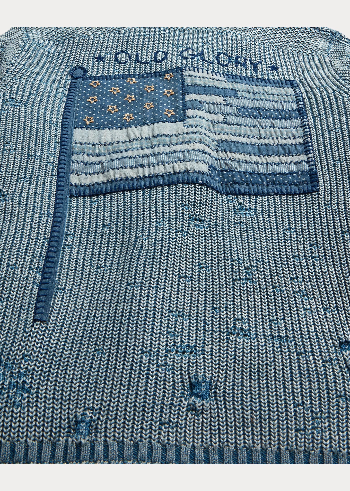 Flag Patchwork Cotton-Blend Cardigan - 6