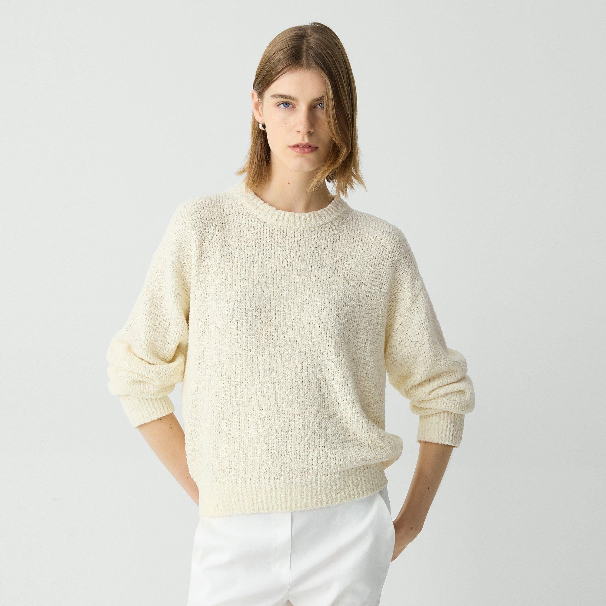 Bouclé Sweatshirt in Cotton-Blend - 2