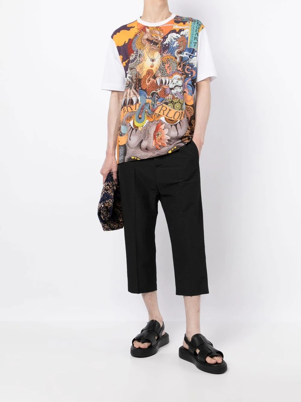 graphic-print cotton T-shirt - 2