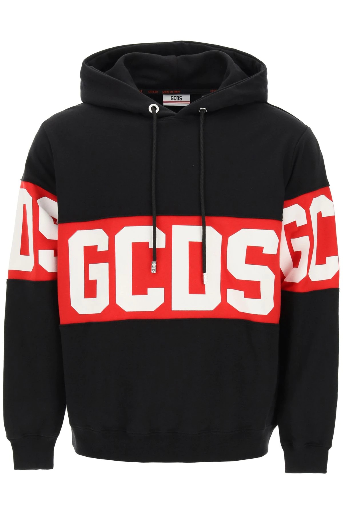 HOODIE WITH LOGO BAND - 1