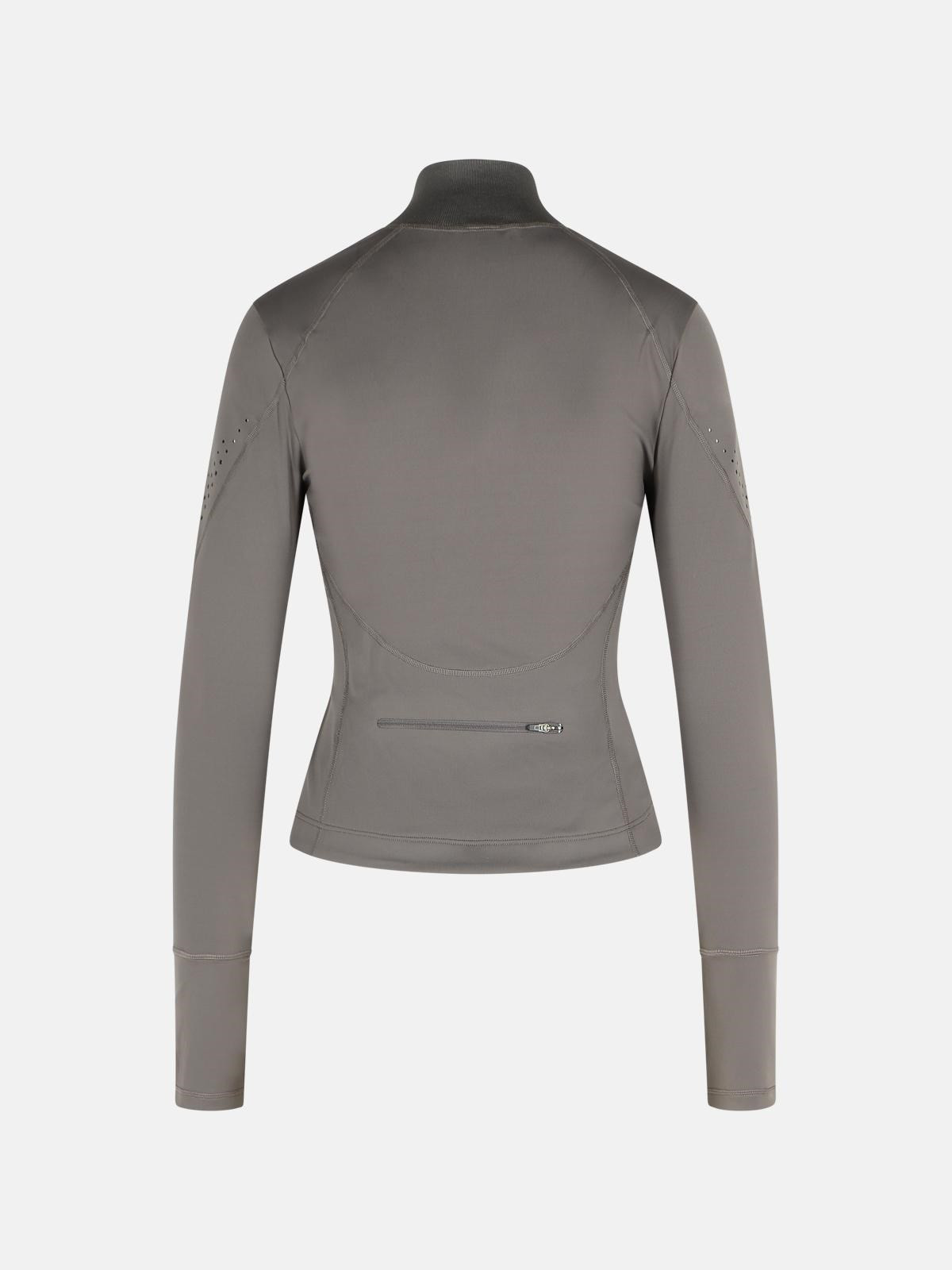 'TPR' GREY POLYAMIDE BLEND SWEATSHIRT - 3