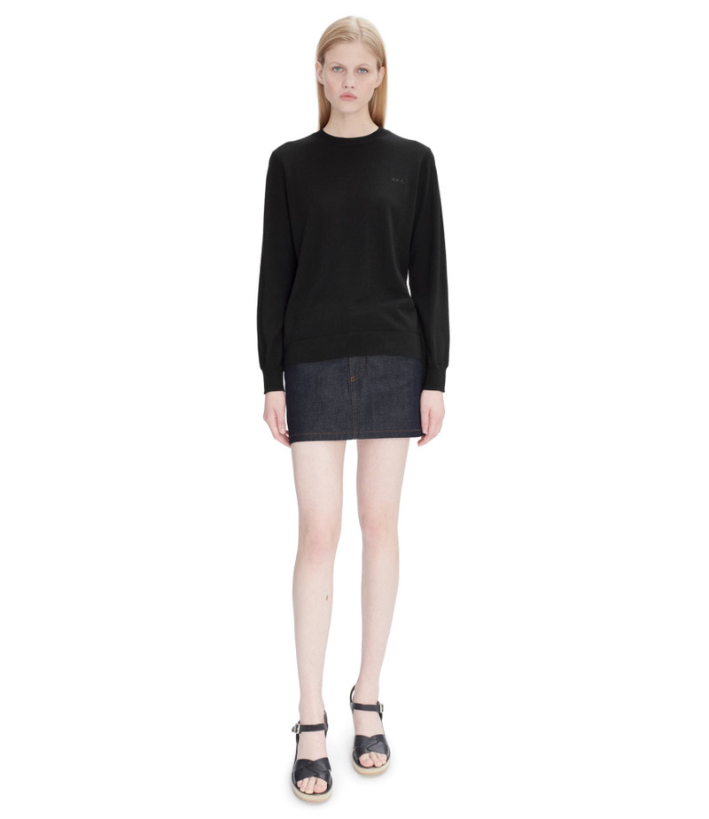 A.P.C. PHILO LOGO SWEATER outlook