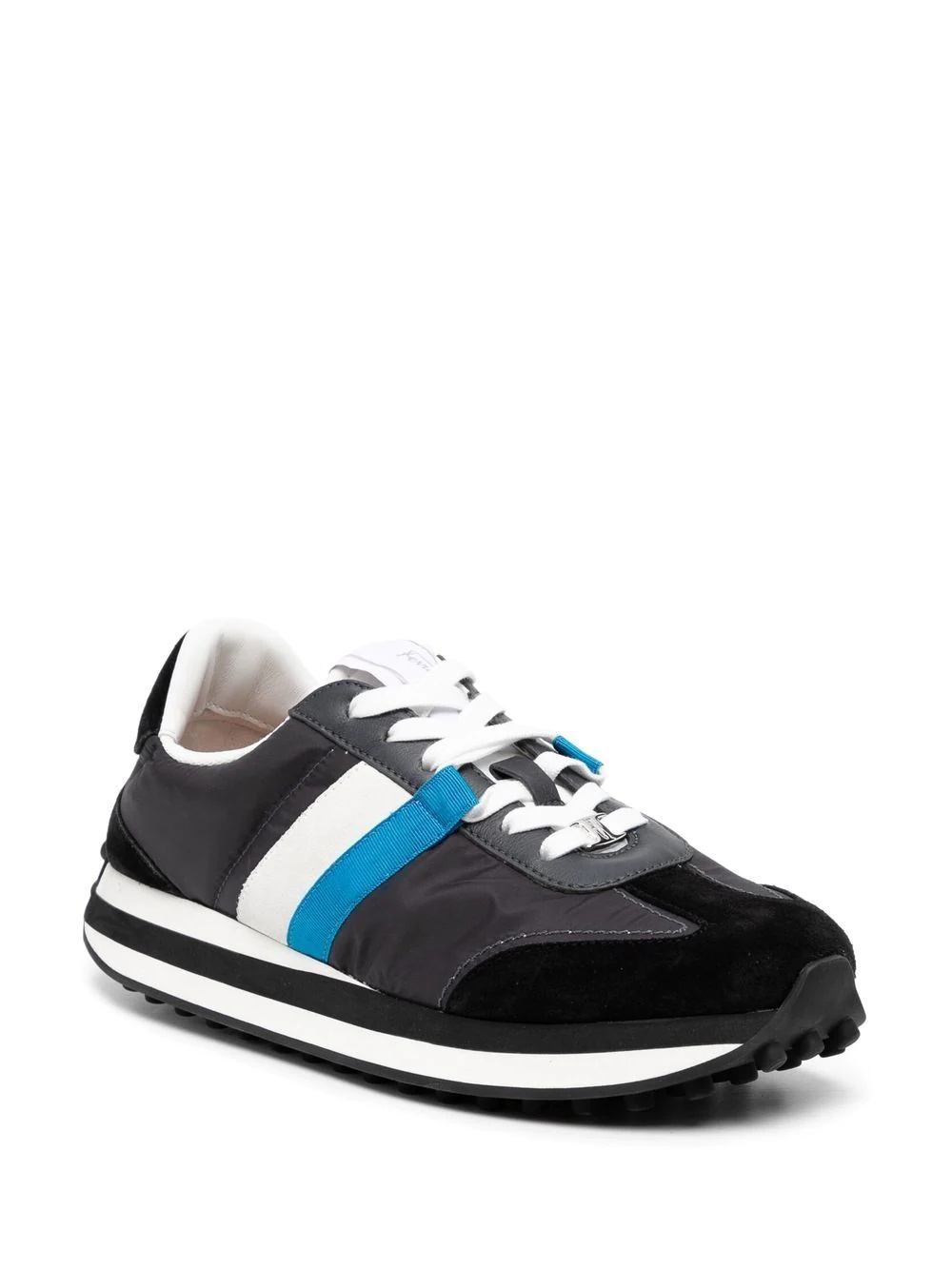side-stripe low-top sneakers - 2