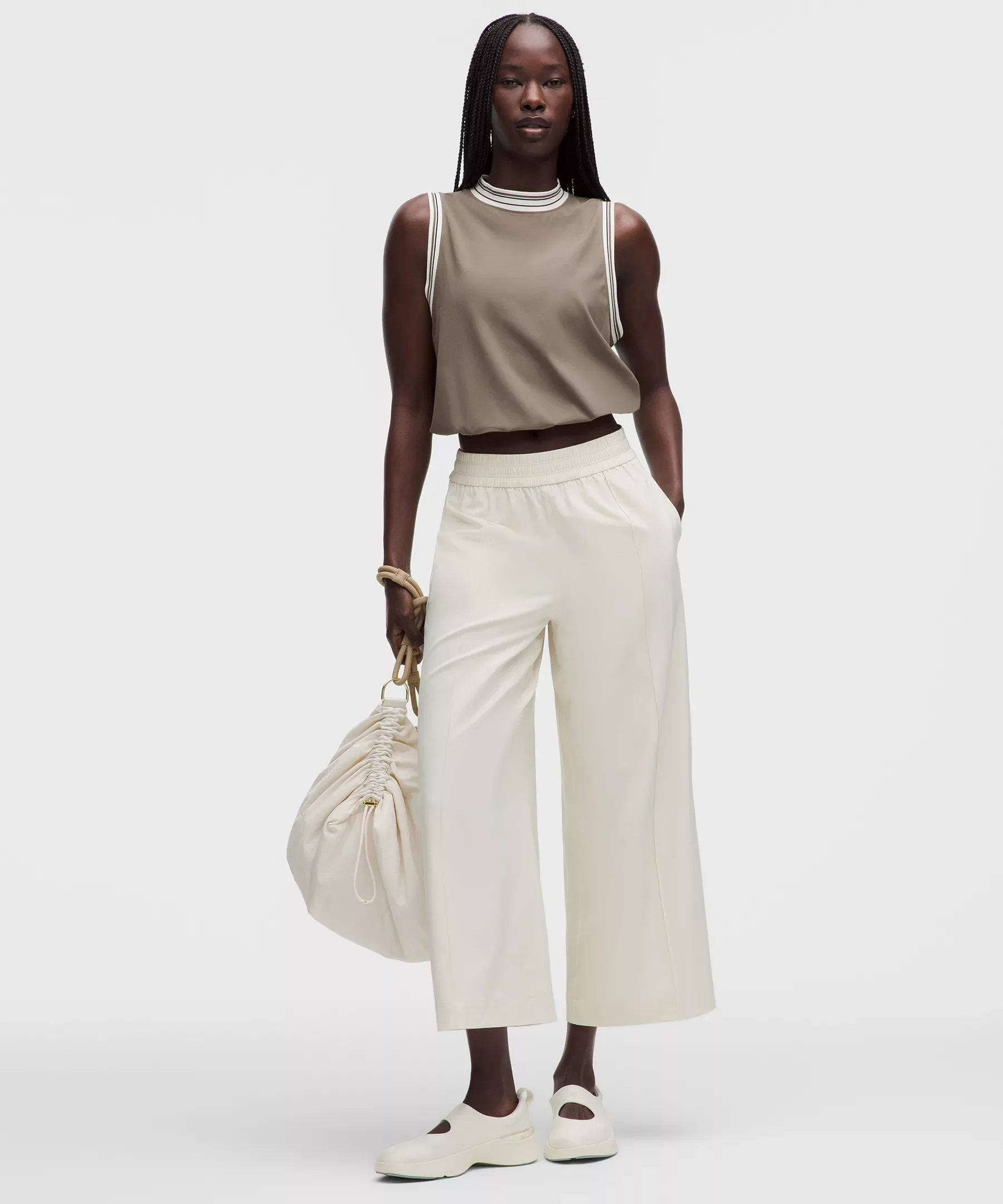 Breezily Mid-Rise Cropped Pant - 1