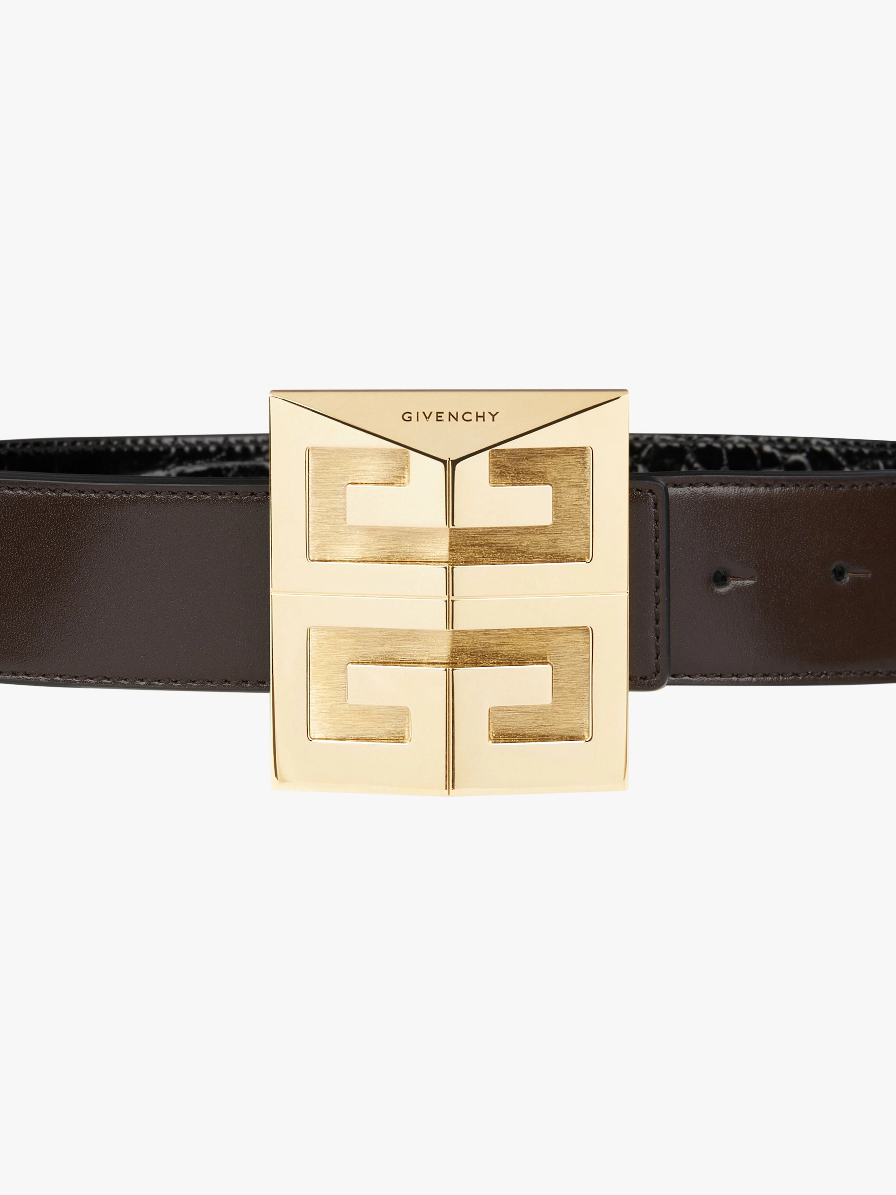 4G REVERSIBLE BELT IN LEATHER - 5