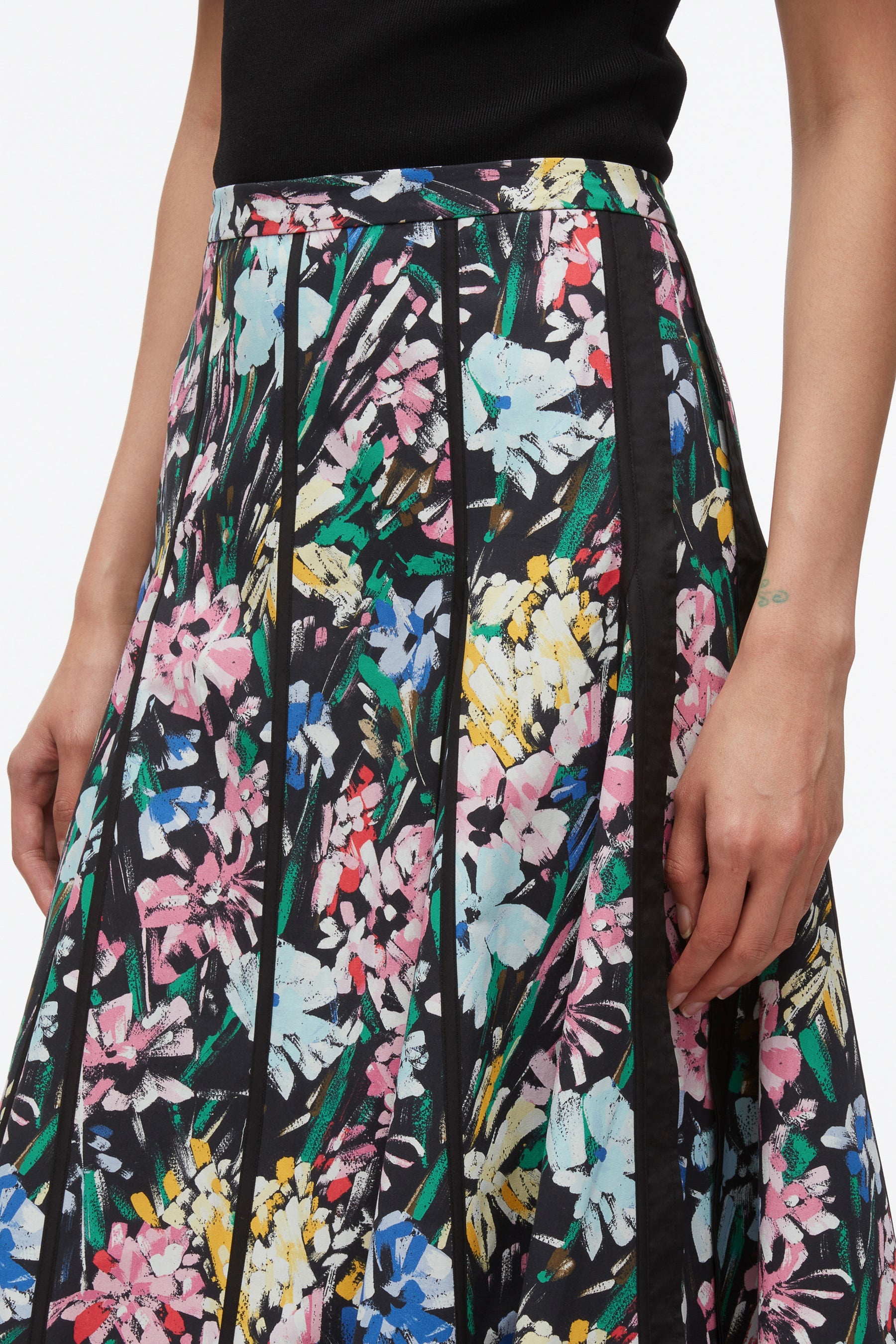 Flowerworks Godet Skirt - 5