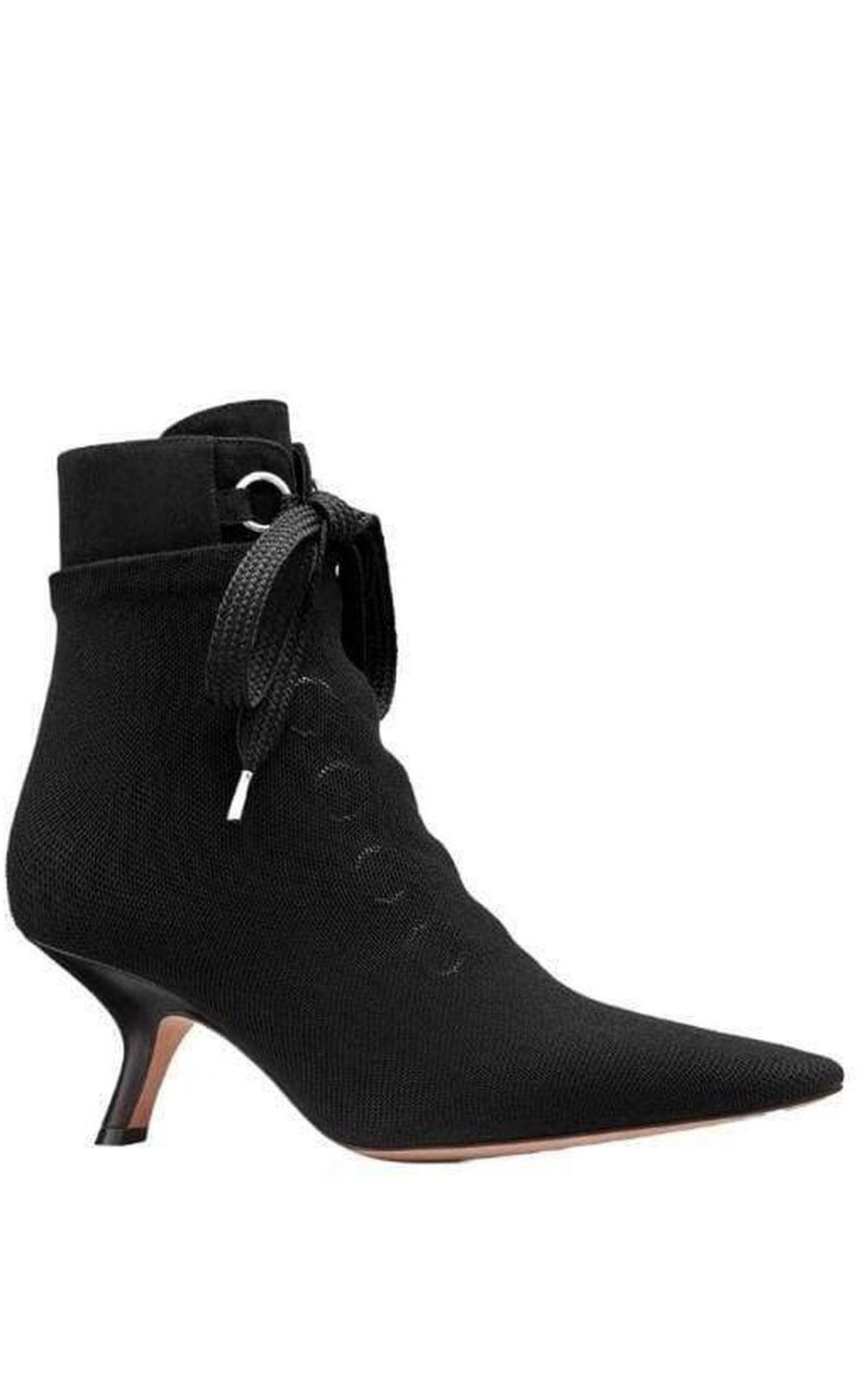 D-Hide Stretch Mesh Ankle Boots - 3