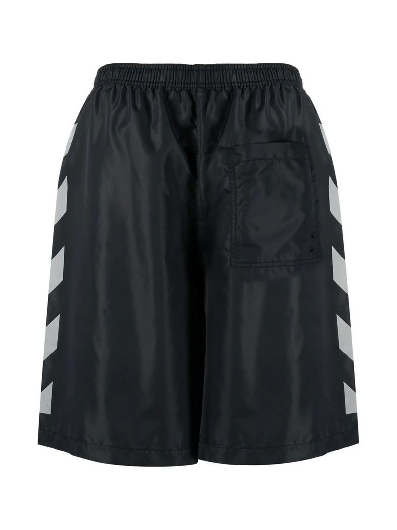 Off-White DIAG SURFER SWIMSHORTS BLACK BLACK outlook