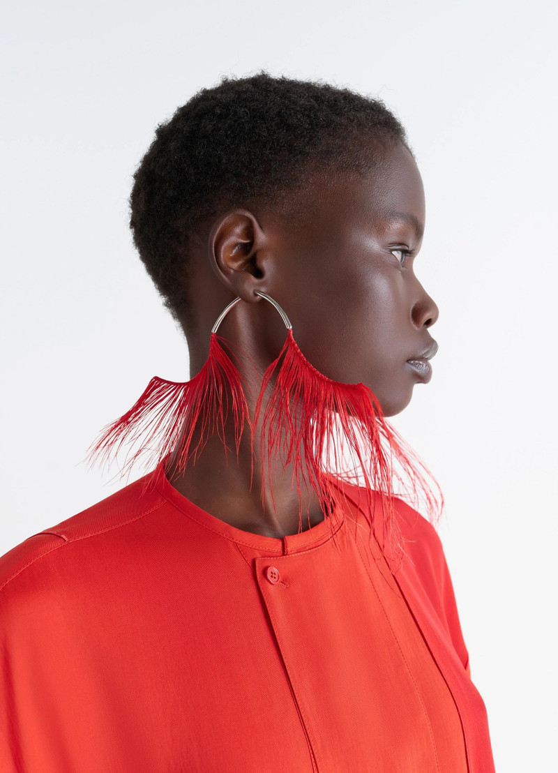 Lemaire FEATHER EARRINGS outlook