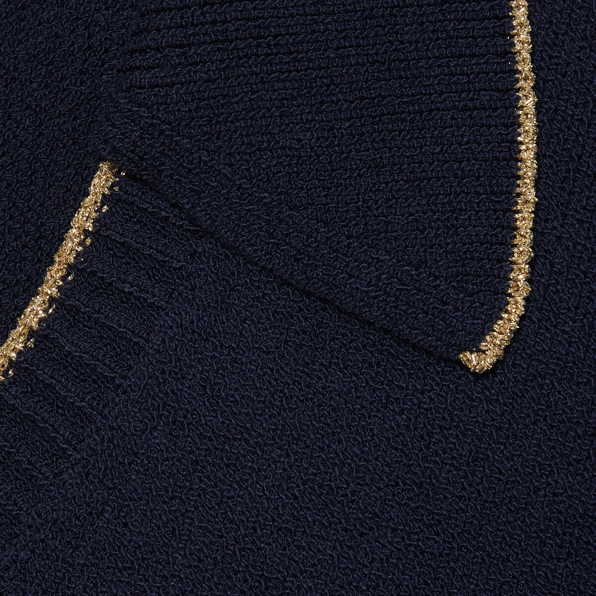 Knit cotton blend polo dress - 4