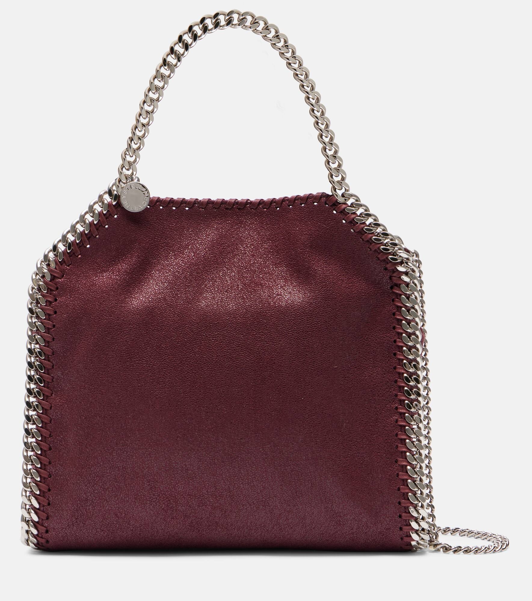 Falabella Mini faux leather tote bag - 1