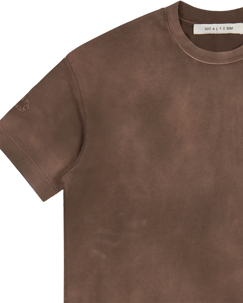 BROWN GARMENT DYE T-SHIRT 4